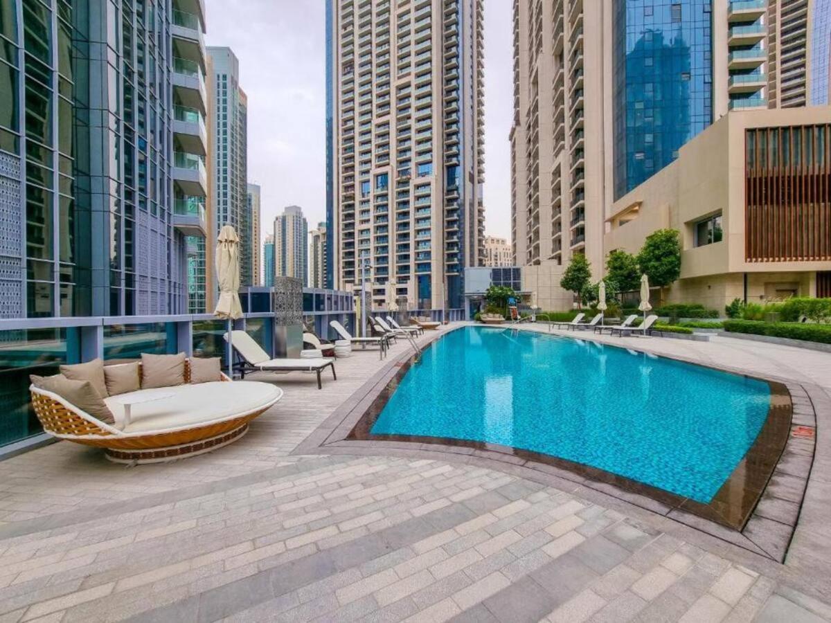 White Sage - Modern And Unique Apartment With Fountain Views Dubai Eksteriør billede